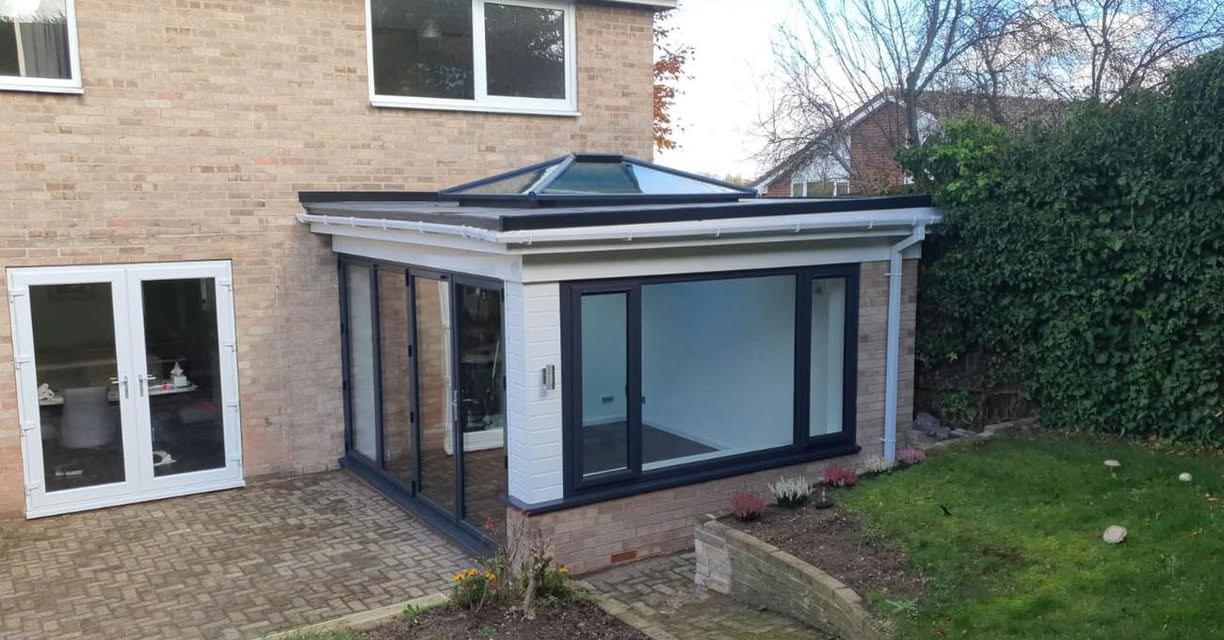 Completed home extension